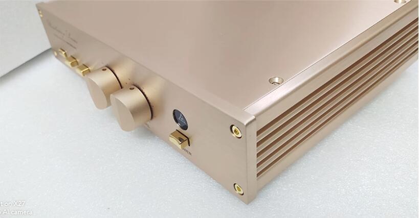 Finished Hifi Stereo class A Preamplifier Home Amplifier Base On Switzerland FM255 Circuit