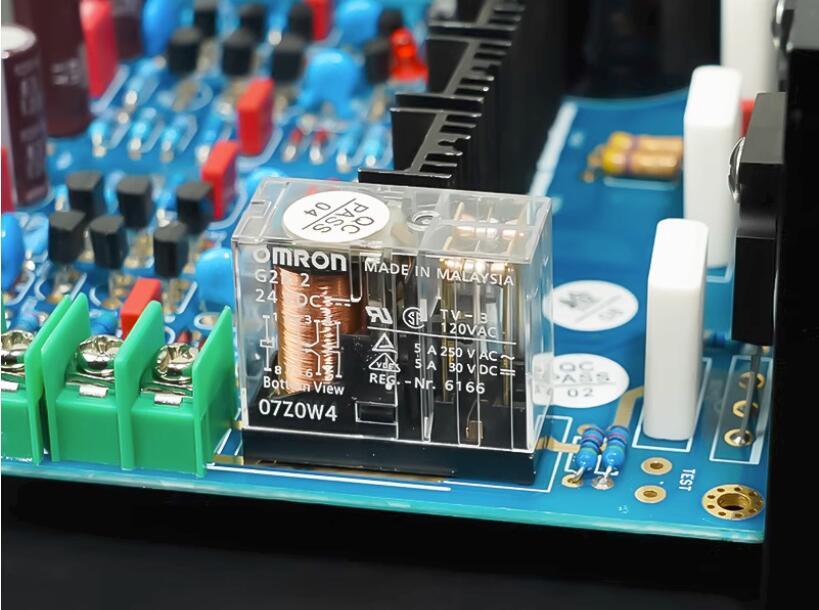 A3 Fully Symmetrical Double Difference FET Power Amplifier Board IRFP240 IRFP9240 Output transistor With Capacitor And Radiator