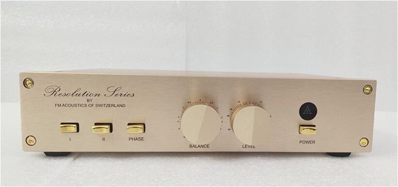Finished Hifi Stereo class A Preamplifier Home Amplifier Base On Switzerland FM255 Circuit