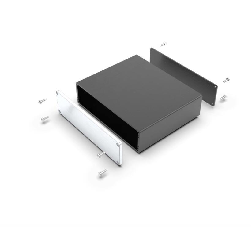 1504 Full Aluminum Blank Electric control Enclosure / Mini AMP Case/ Preamp Box/ PSU Chassis Industrial control cabinet