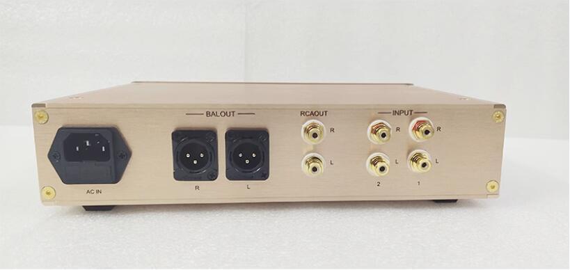 Finished Hifi Stereo class A Preamplifier Home Amplifier Base On Switzerland FM255 Circuit
