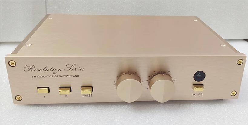Finished Hifi Stereo class A Preamplifier Home Amplifier Base On Switzerland FM255 Circuit