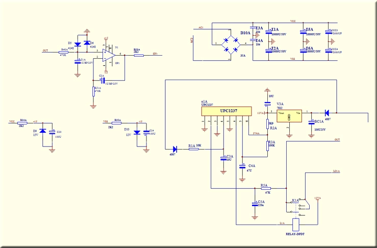Assembled HiFi Class A Stereo Power Amplifier Board With UPC1237 Pro