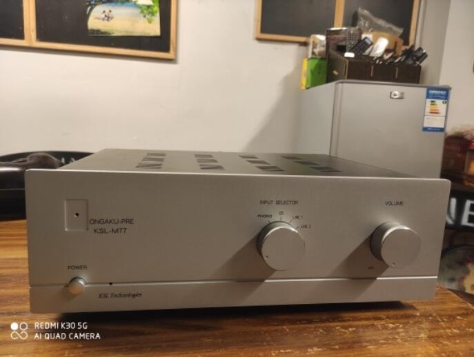 M77 preamplifier Cabinet tube amp DIY aluminum panel Iron body chassis 410x110x330mm