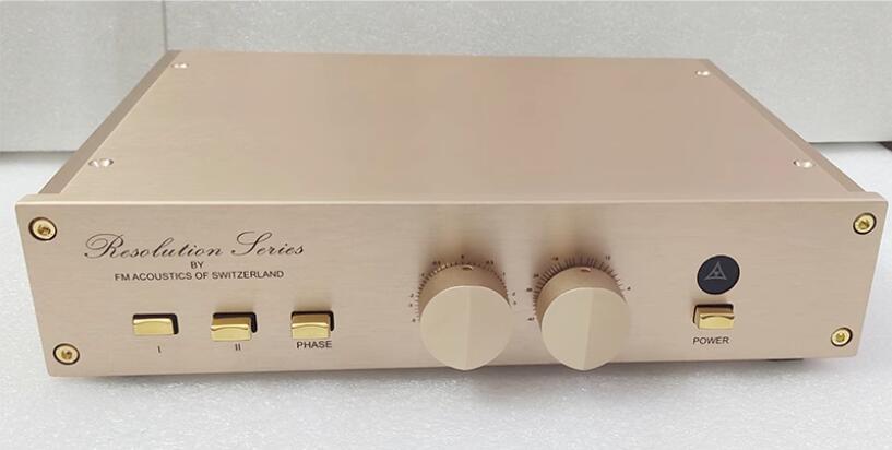 Finished Hifi Stereo class A Preamplifier Home Amplifier Base On Switzerland FM255 Circuit