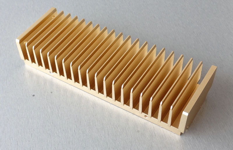 1pcs Aluminum E Heatsink for Audio Amplifier DIY 200mm*40mm*68mm