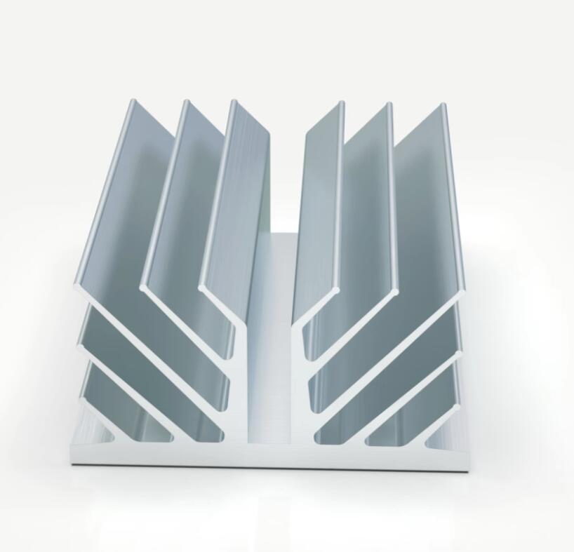 1 Pcs Anodized Aluminum Heat Sink For PASS Class A Power Amplifier Chassis DIY