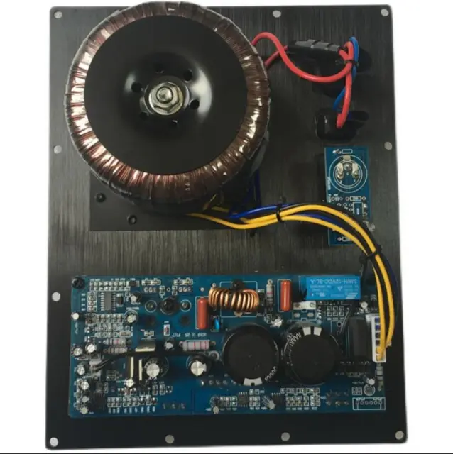 200W Class D high-power output amplifier board 10 inch/12 inch active