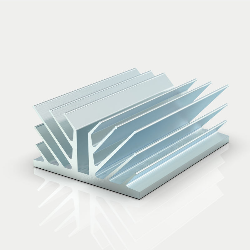 1 Pcs Anodized Aluminum Heat Sink For PASS Class A Power Amplifier Chassis DIY