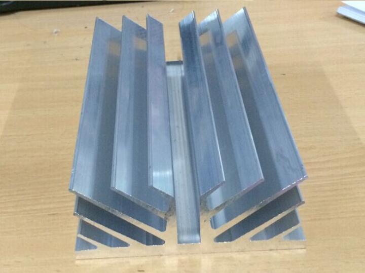 1 Pcs Anodized Aluminum Heat Sink For PASS Class A Power Amplifier DIY 120*50*194mm