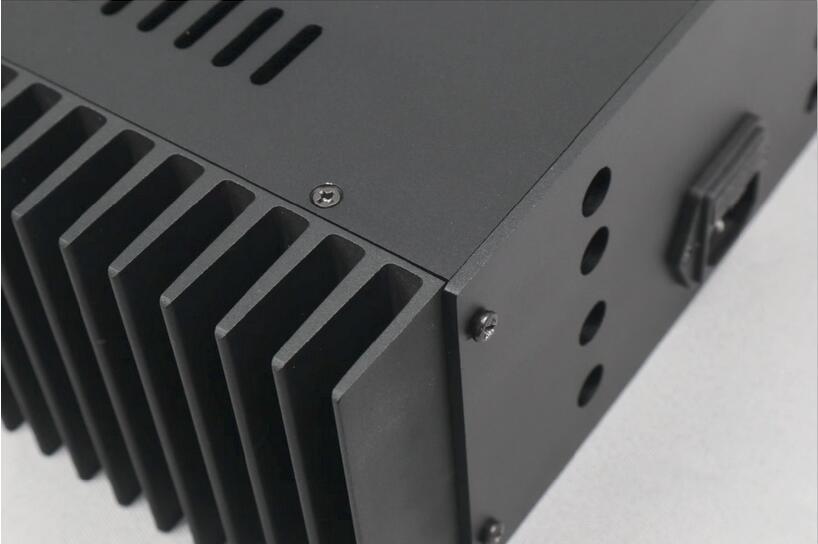 PASS 2610 Full Aluminum Amp Enclosure / Mini Amplifier Chassis PSU DIY Case with heatsink