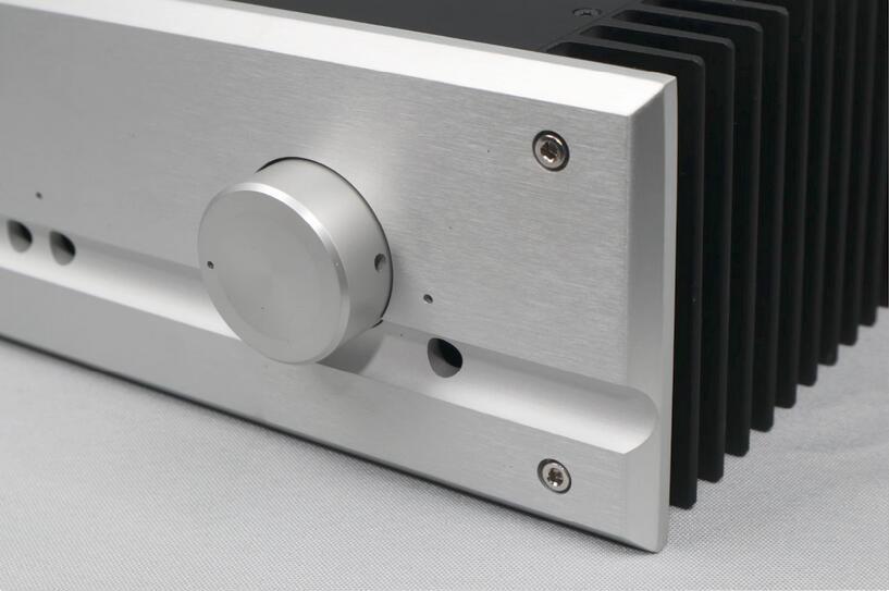 PASS 2610 Full Aluminum Amp Enclosure / Mini Amplifier Chassis PSU DIY Case with heatsink