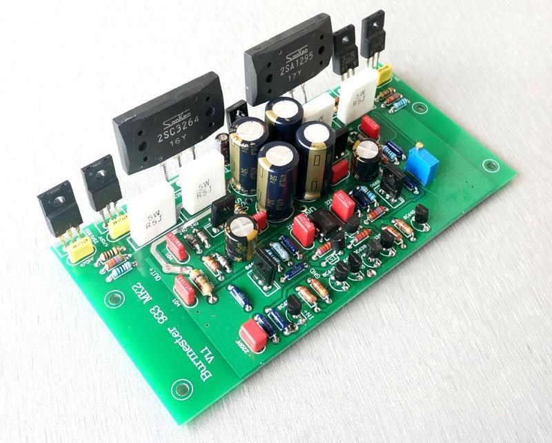 One Pair Assembled Clone Burmester 933 Power Amp Current Feedback Amplifier DIY Finished Board