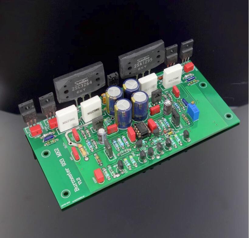 One Pair Assembled Clone Burmester 933 Power Amp Current Feedback Amplifier DIY Finished Board
