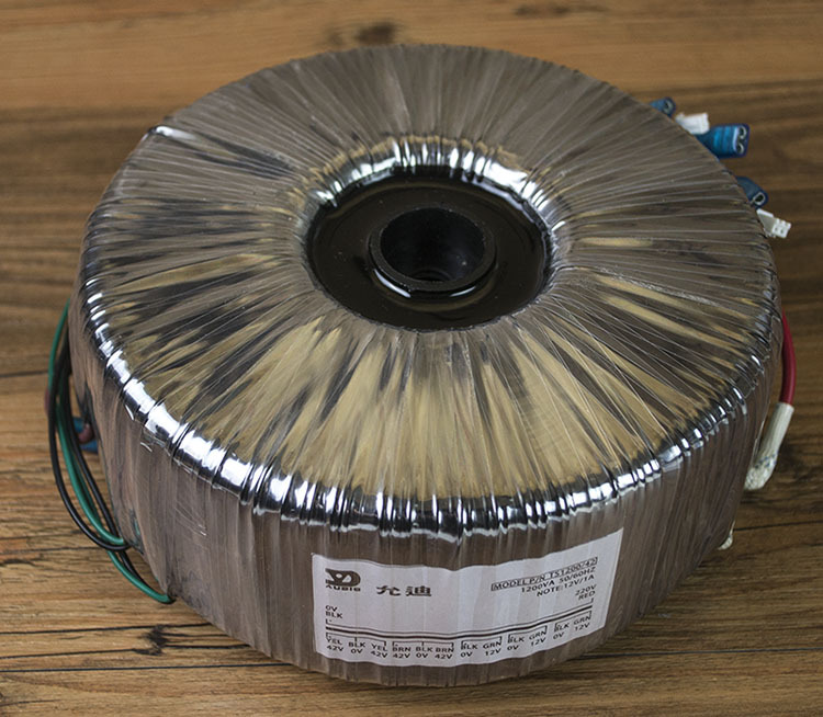1200W Toroidal Transformer AMP 220V To Double 42V + Double 42V Single 12V X 3 Pure Copper Wire High Power Power Transformers