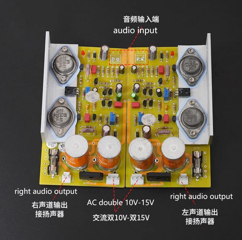 Refer to UK LEAK 30 15WX2 HIFI stereo Germanium transistor power amplifier board Beyond electronic tubes