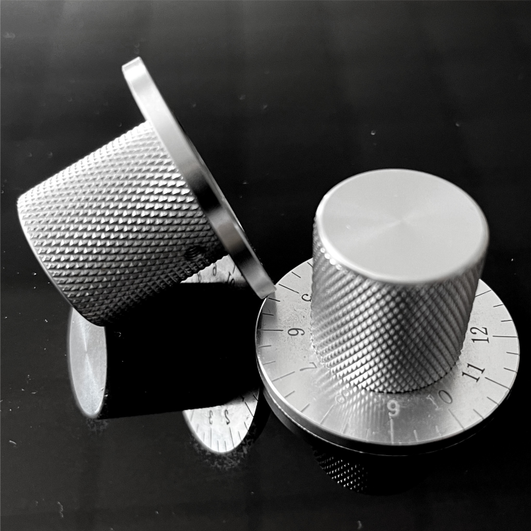1PC Diameter 38MM Height 25MM All Aluminum Audio Amplifier Knob HiFi Preamplifier Volume Control Knob