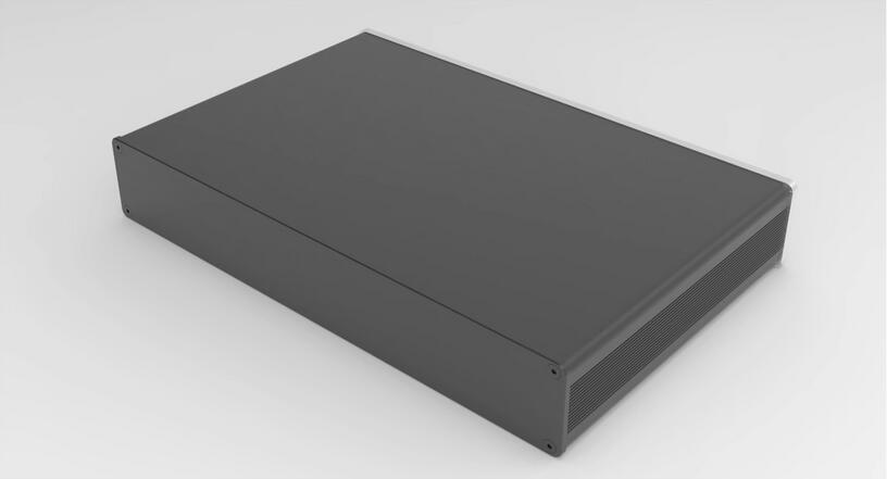 2605 All-Aluminum Integrated Body Mini Ultra-Thin Chassis DIY Audio Preamp Case Power Amplifier Housing