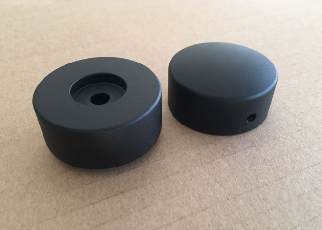 1 pcs full aluminium naim amplifierpanel knob silver black for choose D40mm*H20mm