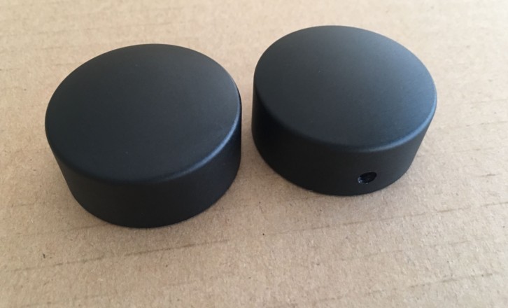 1 pcs full aluminium naim amplifierpanel knob silver black for choose D40mm*H20mm