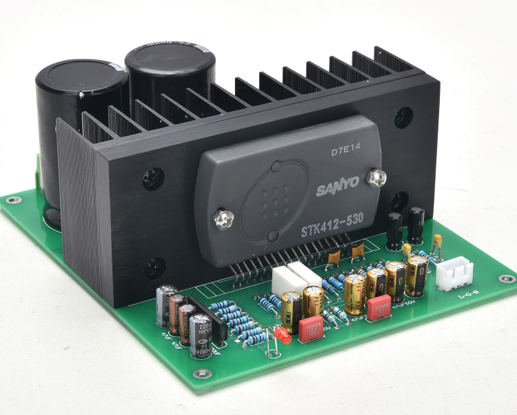 Fnished STK412-530 Sanyo Stereo Audio Power Amplifier Board 120W + 120W Dual Channel