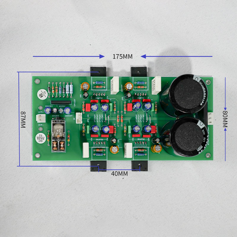 Assembled SK18752 Mono Power Amplifier Board 135W Parallel High Power 135W 4-8Ω