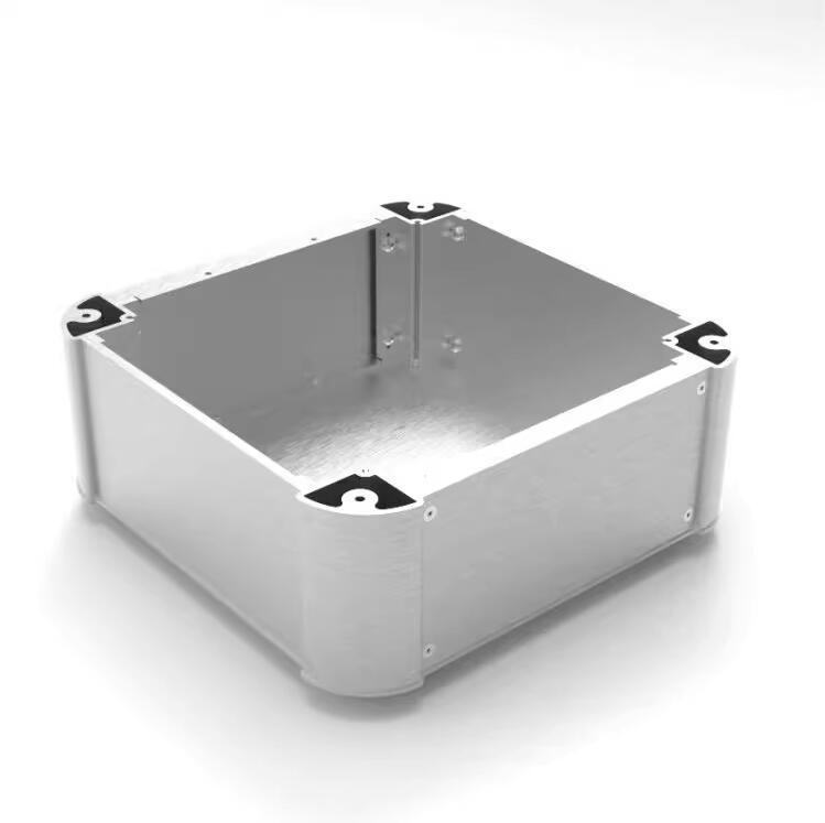 BZ2610R Amplifier aluminum rounded chassis Preamplifier/DAC/Amp case Decoder/Tube amp enclosure box