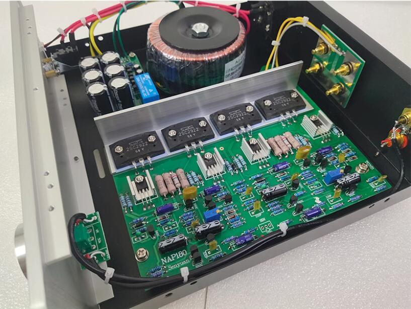 SY NAP180A 100W+100W Class AB HIFI diy stereo amplifier Refer to the UK Naim NAP180 circuit