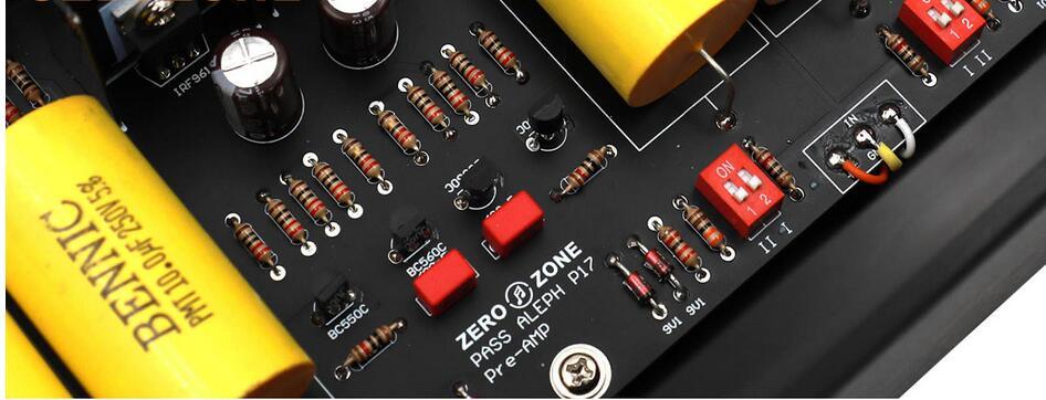 PASS 1.7 Circuit Assembled and tested HIFI PASS P17 MOSFET Fully balanced Class A preamplifier board