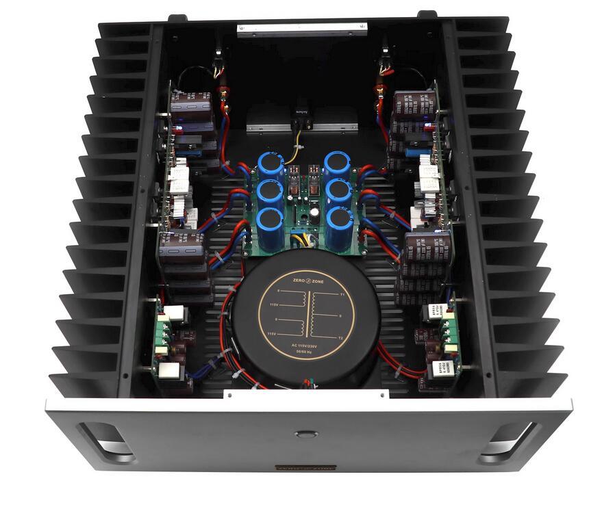 Dual channel HI-END B24 fully balanced pure Class A HIFI power amplifier high power home audio amp 60W*2/8 Ω 90W*2/4 Ω