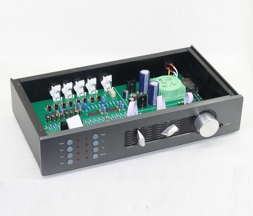 Finished Clone QUAD34 Audio Preamplifier HiFi Stereo Pre-Amp Reference UK QUAD Preamp Circuit