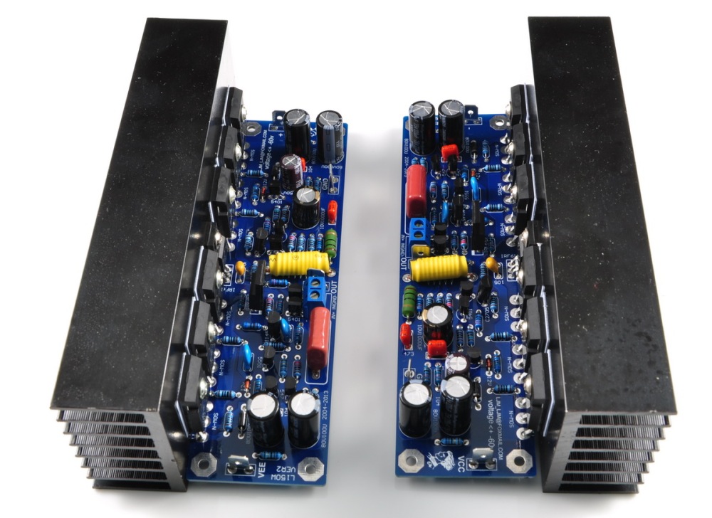 Dual Channel CLASS AB L150W FET HIFI stereo Power Amplifier Board IRFP240*6