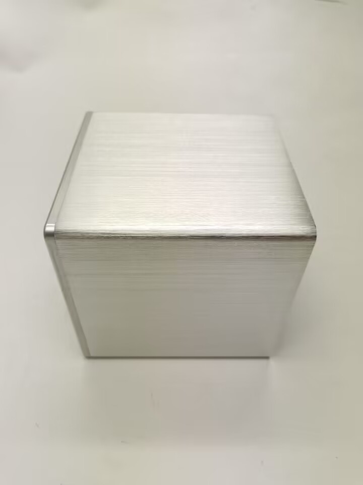 1pcs square aluminum transformer cover for output transformer 134*134*136 mm