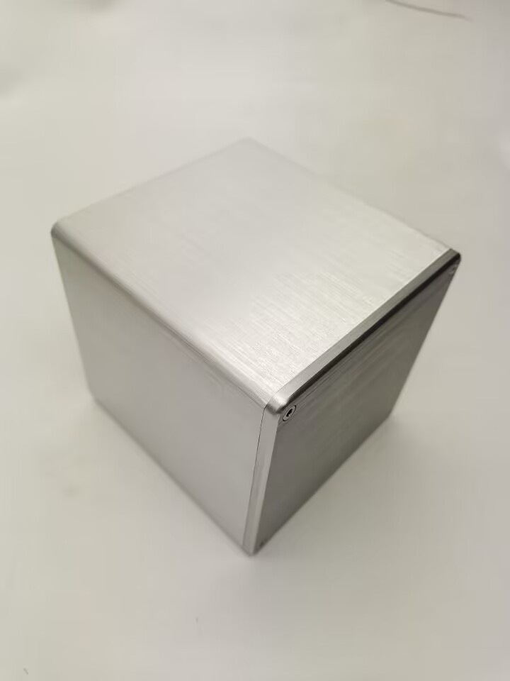 1pcs square aluminum transformer cover for output transformer 134*134*136 mm