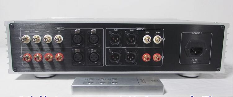 C500 hifi Fully balanced pure class A tone electronic tube preamplifier
