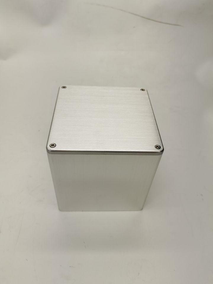 1pcs square aluminum transformer cover for output transformer 134*134*136 mm