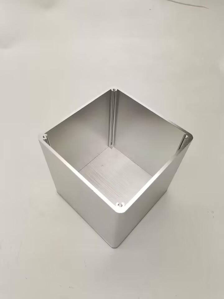 1pcs square aluminum transformer cover for output transformer 134*134*136 mm