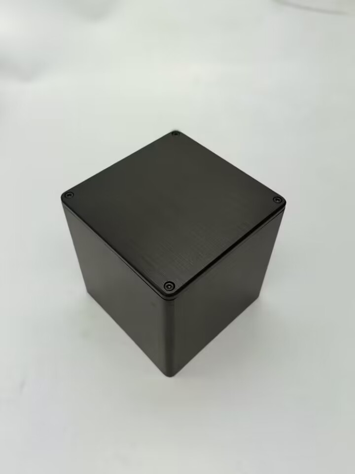 1pcs square aluminum transformer cover for output transformer 134*134*136 mm
