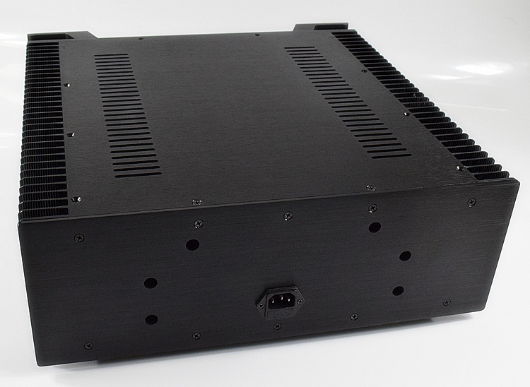 WA129 Aluminum Power Amplifier Chassis Class A AMP Case DIY Luxury Shell Housing with heatsink