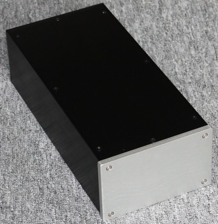 WA132 Blank DIY Aluminum Power Amplifier Chassis Hifi Preamp Case PSU Box