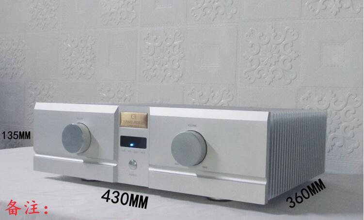 E1 hifi high-power 180W*2 stereo preamp + power amplifier Merge amplifier With four input options