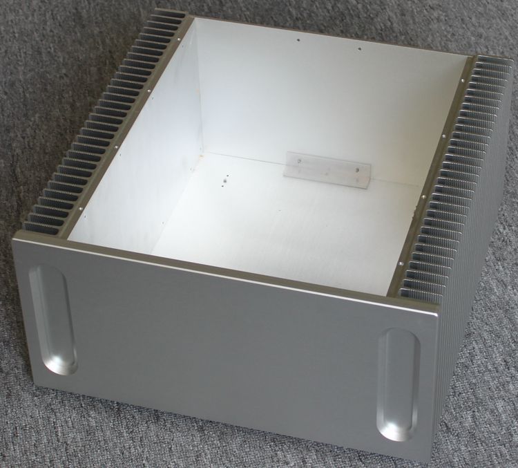 WA131 All-aluminum class A amplifier chassis HIFI diy amp case with heatsink