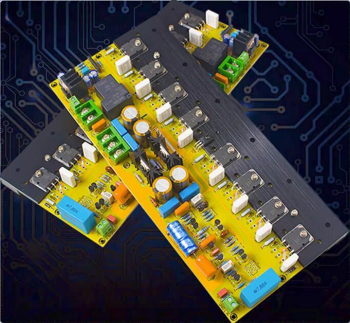 G10 class A Field-effect transistor HI-END high-power 95W+95W amplifier board Refer to Goldmund circuit