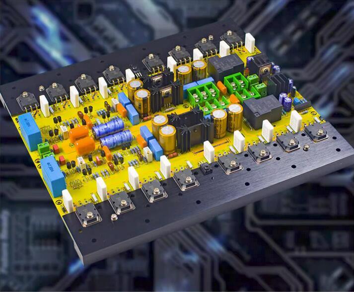 G10 class A Field-effect transistor HI-END high-power 95W+95W amplifier board Refer to Goldmund circuit