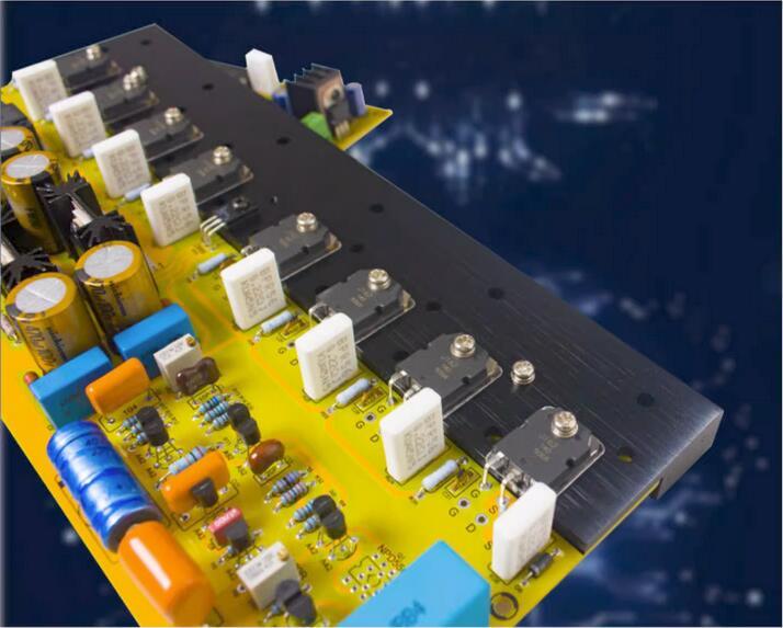 G10 class A Field-effect transistor HI-END high-power 95W+95W amplifier board Refer to Goldmund circuit
