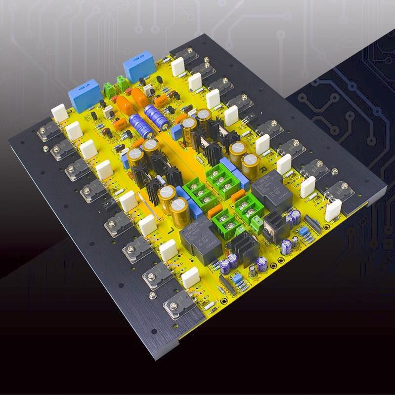 G10 class A Field-effect transistor HI-END high-power 95W+95W amplifier board Refer to Goldmund circuit