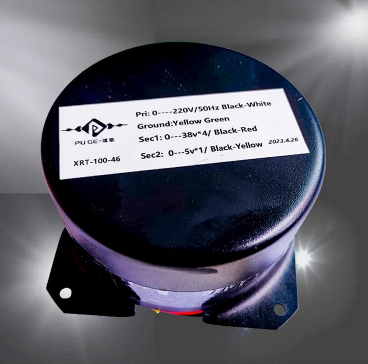 100W HiFi Audio Power Shielded Encapsulated Toroidal Transformer Output 0-38V 15V-0-15V Pure copper wire winding