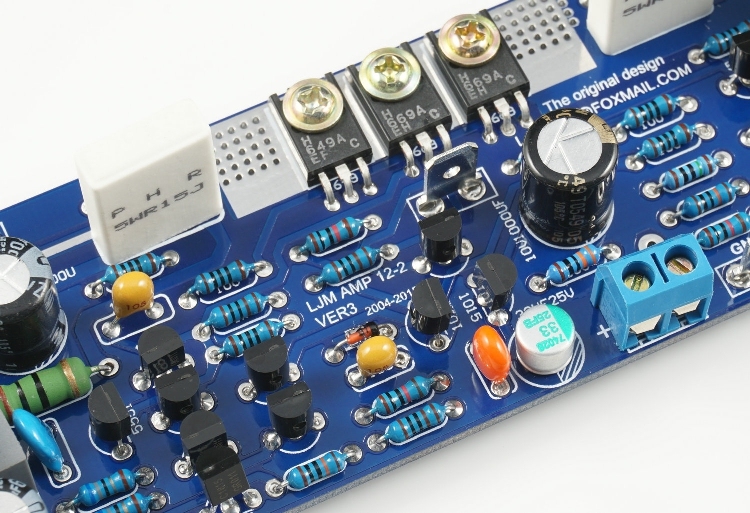 L12-2 Stereo Ultra-low Distortion 120W+120W Audio Power Amplifier Kit / Amplifier board