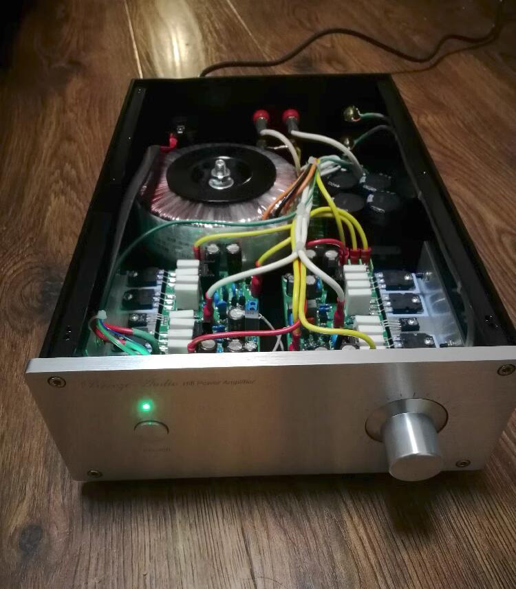 Finished L20 VER10 Ultra low distortion HIFI stereo 150W*2  amplifier
