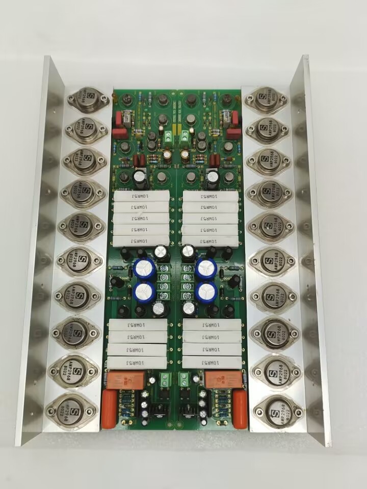 FM HIFI stereo audio 260W+260W Class AB amplifier board Refer to FM711 circuit design Suitable for FM255 preamp